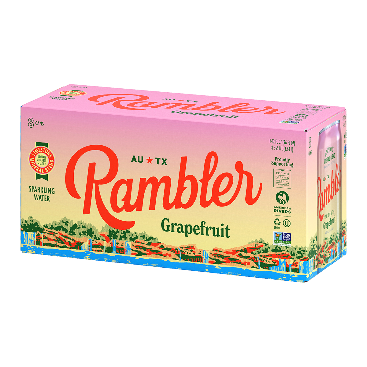 Grapefruit Sparkling Water 8 Pack